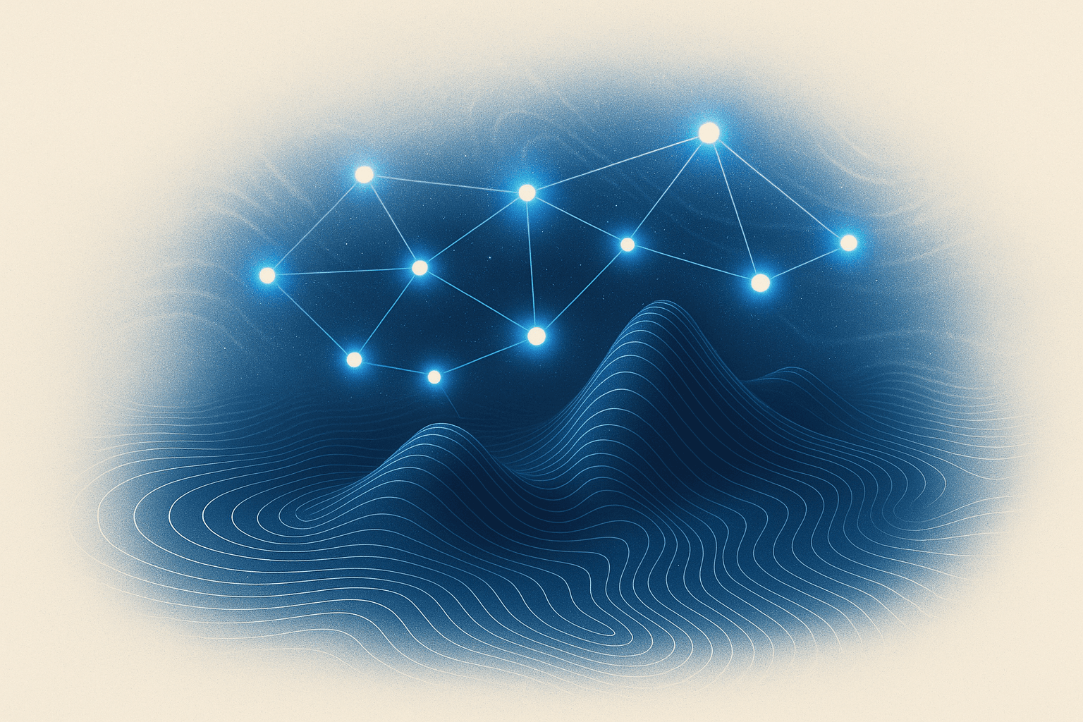 Correlation patterns and effective free-energy landscapes in soft condensed media