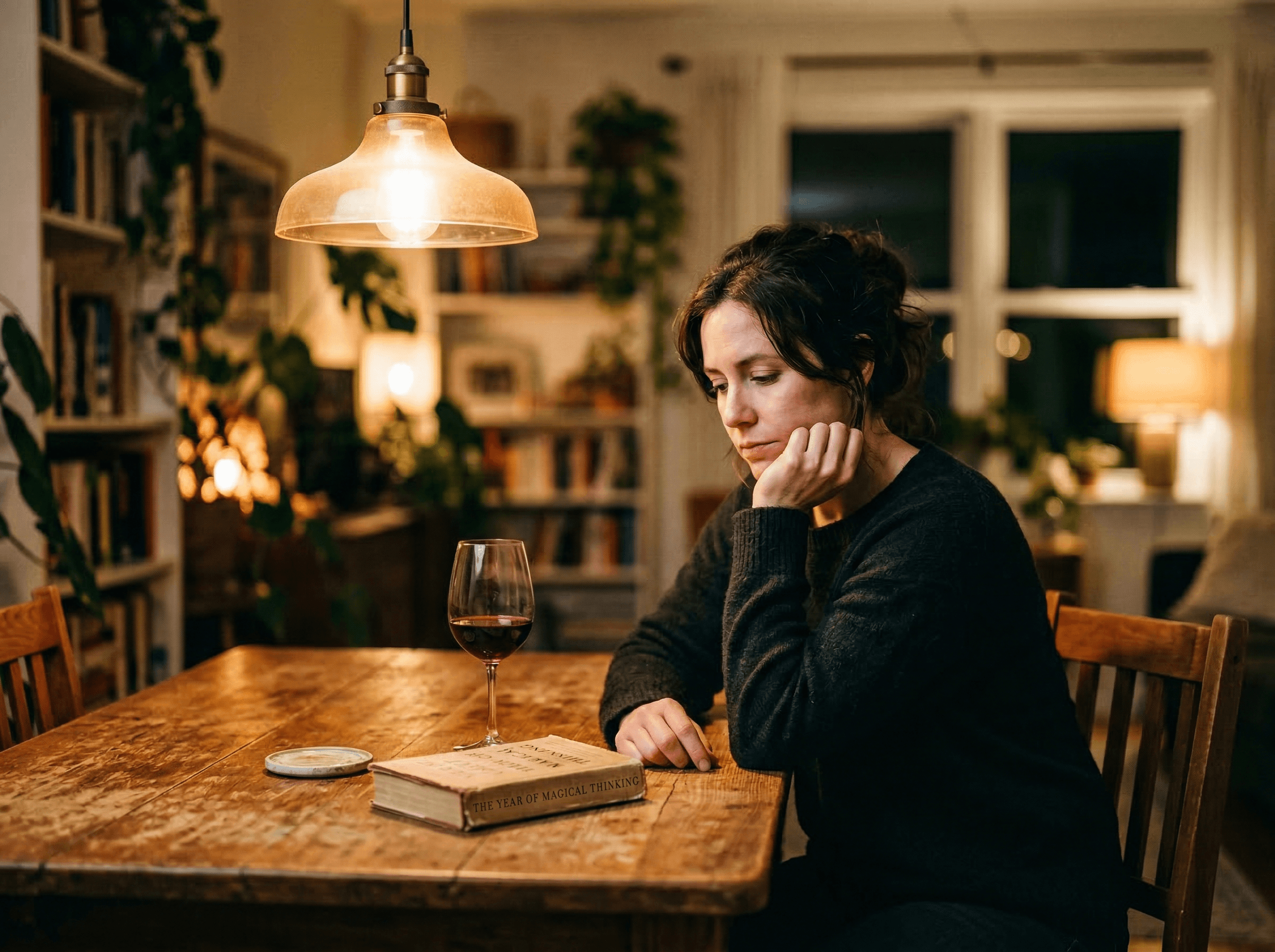 The evening moment — when intentions start to fade