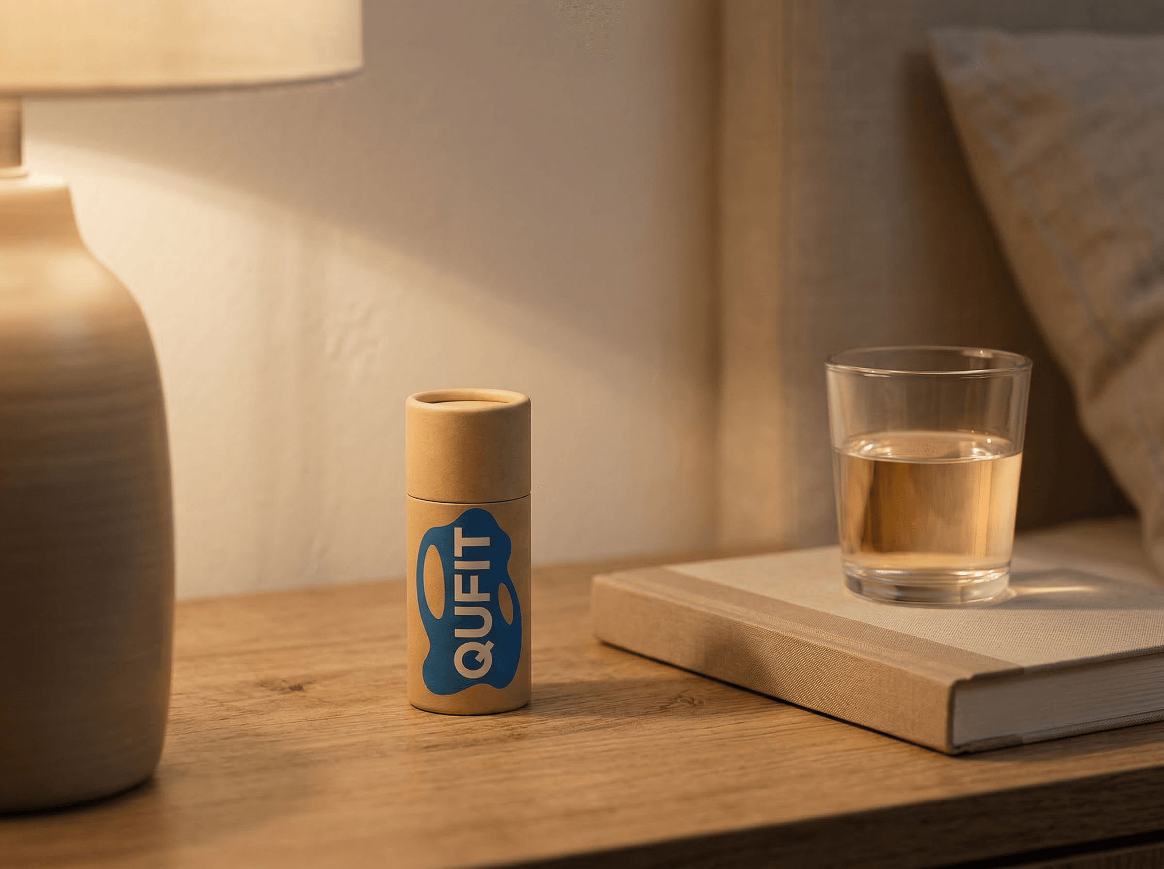 Qufit Stick on bedside table